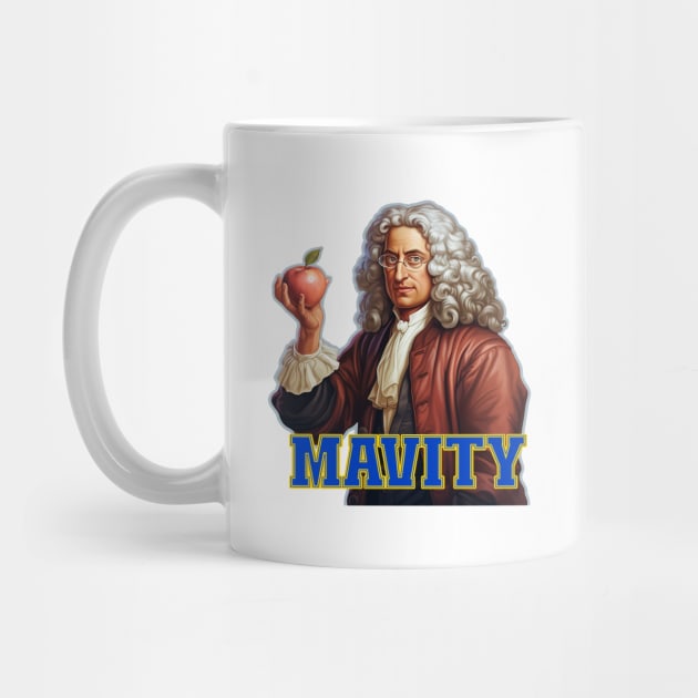 Isaac Newton and Mavity by Blackhearttees